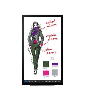 Sharp Big Pad touchscreen